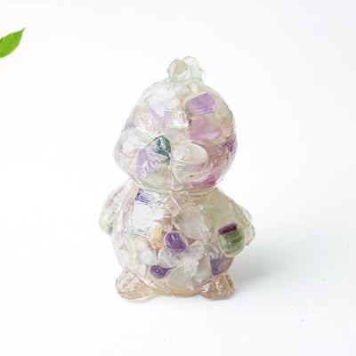 Olivenorma Crystal Epoxy Chick Gemstone Decoration
