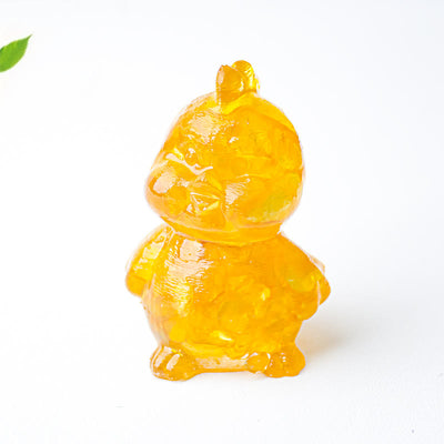 Olivenorma Crystal Epoxy Chick Gemstone Decoration