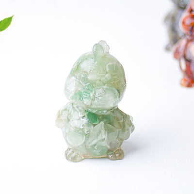 Olivenorma Crystal Epoxy Chick Gemstone Decoration