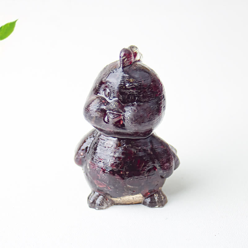 Olivenorma Crystal Epoxy Chick Gemstone Decoration