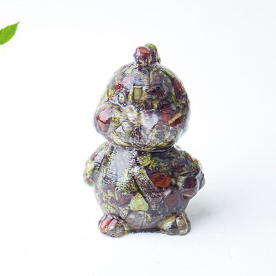 Olivenorma Crystal Epoxy Chick Gemstone Decoration