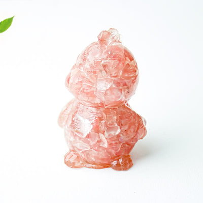 Olivenorma Crystal Epoxy Chick Gemstone Decoration