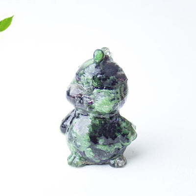 Olivenorma Crystal Epoxy Chick Gemstone Decoration