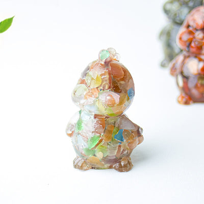 Olivenorma Crystal Epoxy Chick Gemstone Decoration