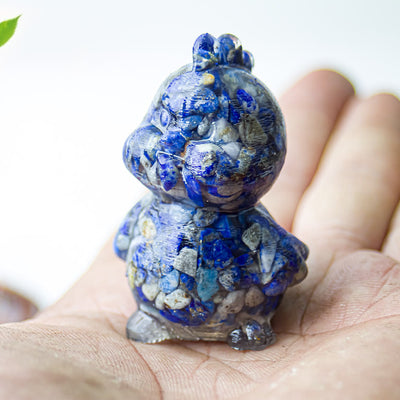 Olivenorma Crystal Epoxy Chick Gemstone Decoration