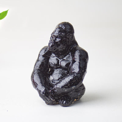 Olivenorma Crystal Epoxy Gorilla Gemstone Decoration