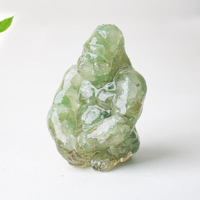Olivenorma Crystal Epoxy Gorilla Gemstone Decoration