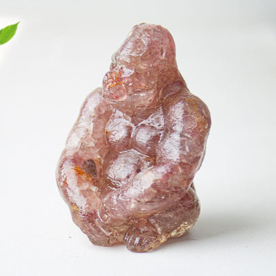Olivenorma Crystal Epoxy Gorilla Gemstone Decoration