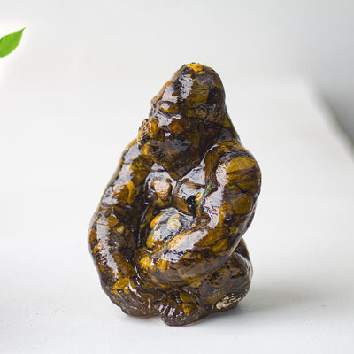 Olivenorma Crystal Epoxy Gorilla Gemstone Decoration