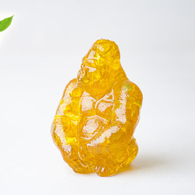 Olivenorma Crystal Epoxy Gorilla Gemstone Decoration