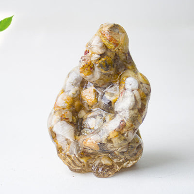 Olivenorma Crystal Epoxy Gorilla Gemstone Decoration