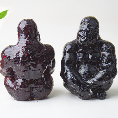 Olivenorma Crystal Epoxy Gorilla Gemstone Decoration