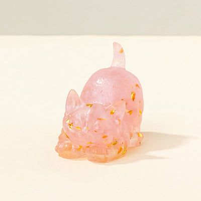 Olivenorma Crystal Epoxy Cute Kitten Gemstone Decoration