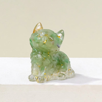 Olivenorma Crystal Epoxy Cute Kitten Gemstone Decoration