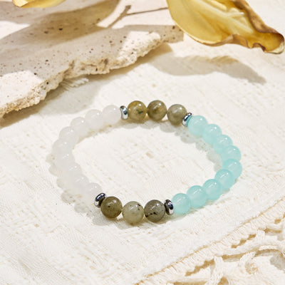 Olivenorma "Kindred's Glow" Mindful Connection Gemstone Bracelet - image 5