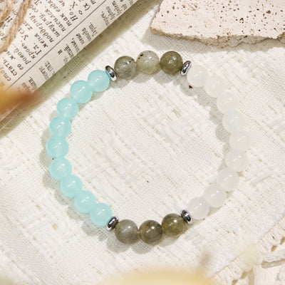 Olivenorma "Kindred's Glow" Mindful Connection Gemstone Bracelet - image 4