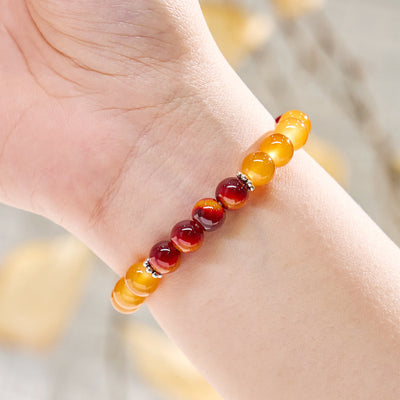 Olivenorma "​​Solar Blessing" Strength & Fortune Gemstone Bracelet - image 7