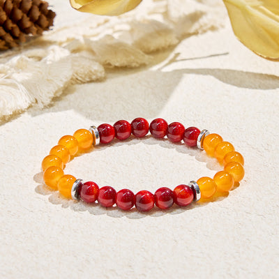 Olivenorma "​​Solar Blessing" Strength & Fortune Gemstone Bracelet - Style A - image 1
