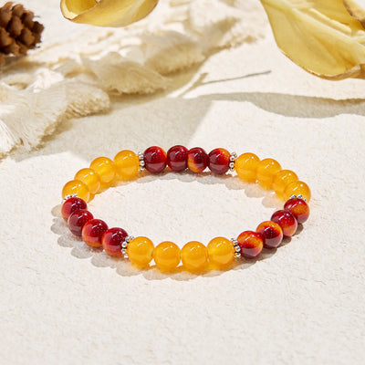Olivenorma "​​Solar Blessing" Strength & Fortune Gemstone Bracelet - Style B - image 6