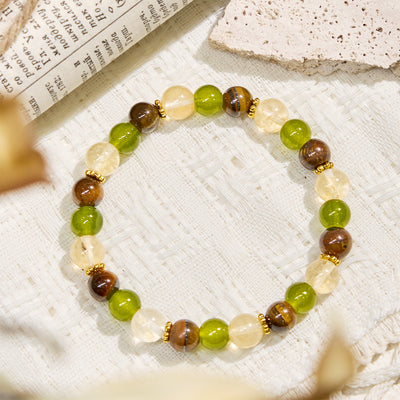 Olivenorma "​​Eden's Whisper" Fortune Gemstone Bracelet - image 4