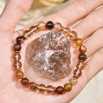 Olivenorma "Amber Lume" Wisdom Gemstone Bracelet - image 3