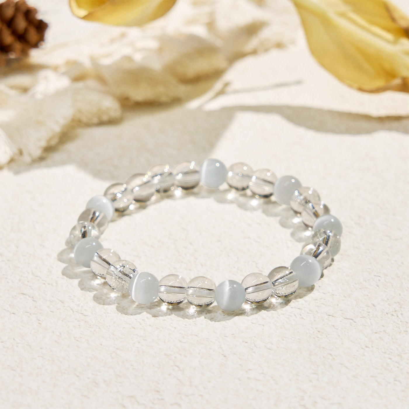 Olivenorma "​​Zenith Dew" Stress Relief Gemstone Bracelet - image 6