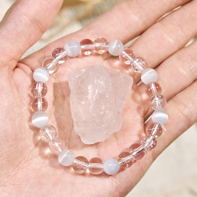 Olivenorma "​​Zenith Dew" Stress Relief Gemstone Bracelet - image 3