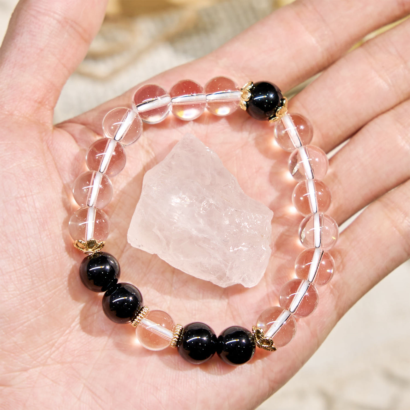 Olivenorma "Harmony Breeze" Natural Stone Inner-Strength Bracelet - image 11