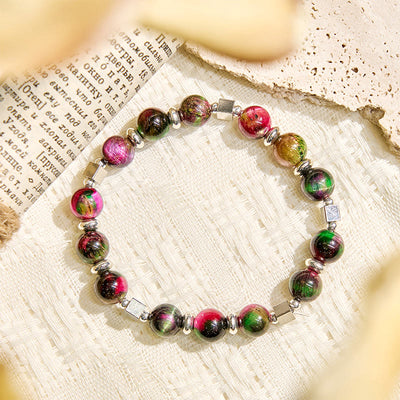 Olivenorma "Celestial Pulse" Galaxy Tiger's Eye Anxiety Relief Essential Oil Bracelet - image 8