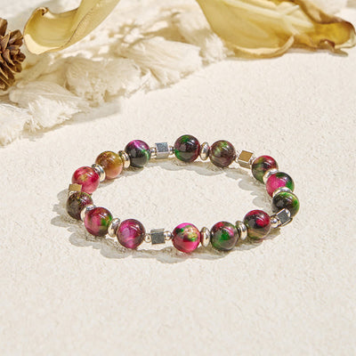 Olivenorma "Celestial Pulse" Galaxy Tiger's Eye Anxiety Relief Essential Oil Bracelet - Bracelet Only​ - image 5