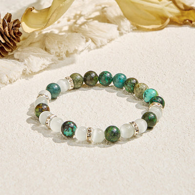 Olivenorma "Serenite Flow​" African Turquoise Calm & Purify Essential Oil Bracelet - Bracelet Only​ - image 5