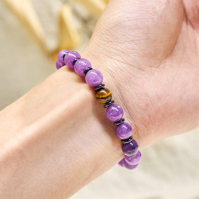 Olivenorma "Soul Guardian​" Amethyst Courage Essential Oil Bracelet - image 6