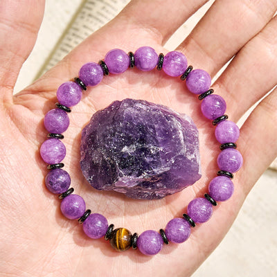 Olivenorma "Soul Guardian​" Amethyst Courage Essential Oil Bracelet - image 7