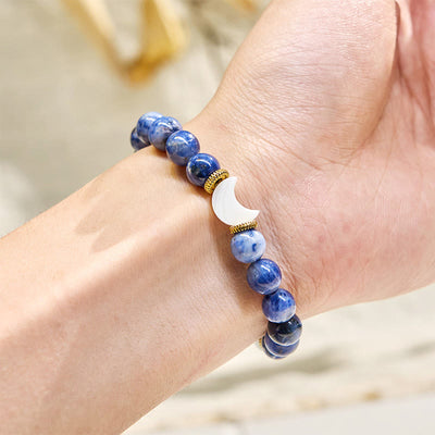 Olivenorma "Moon & Tide​" Balance Emotions Crescent Essential Oil Bracelet - image 6