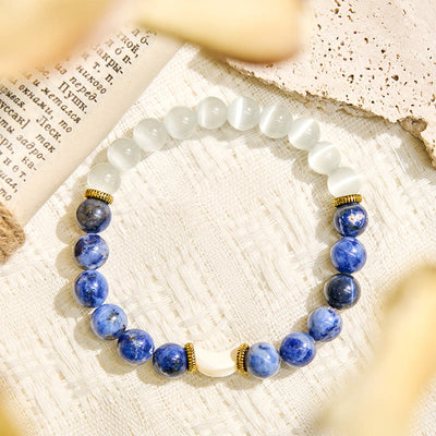 Olivenorma "Moon & Tide​" Balance Emotions Crescent Essential Oil Bracelet - image 8
