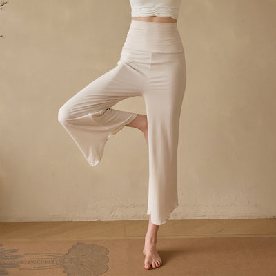 Olivenorma Stretchy Cropped Flare Yoga Pants