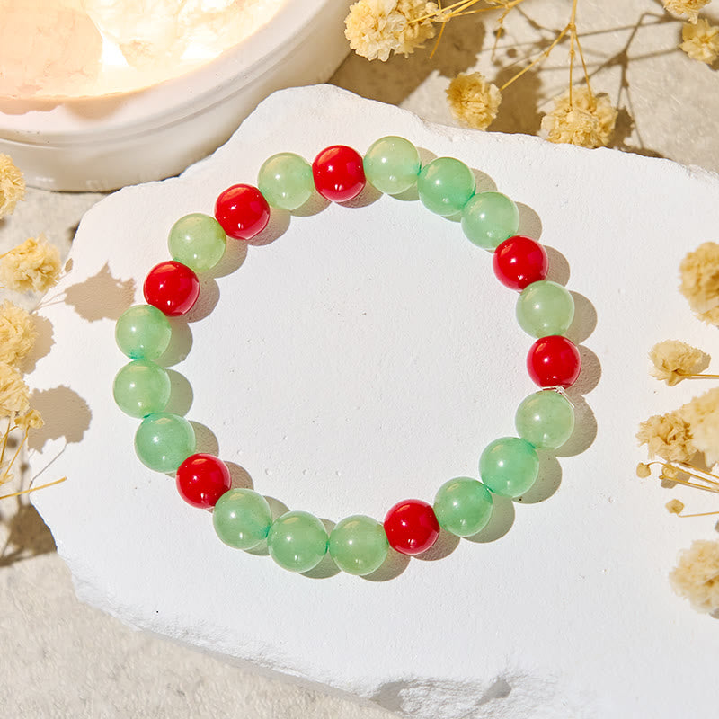 Olivenorma "​​Serene Pulse" ​​​​Red Coral​​ Vitality Bracelet - image 4