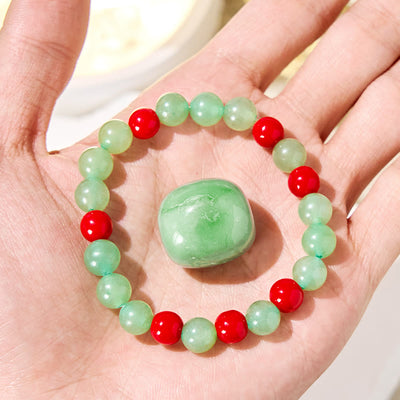 Olivenorma "​​Serene Pulse" ​​​​Red Coral​​ Vitality Bracelet - image 3