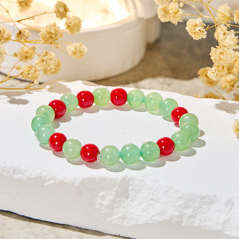 Olivenorma "​​Serene Pulse" ​​​​Red Coral​​ Vitality Bracelet - image 5