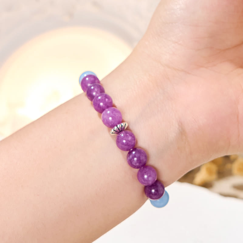 Olivenorma "​​Oracle's Tide" Amethyst Stress Ease Bracelet - image 3