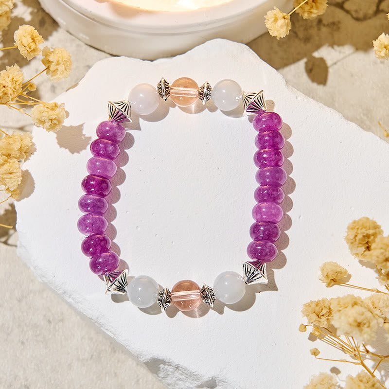 Olivenorma "​​Oracle's Tide" Amethyst Stress Ease Bracelet - image 5