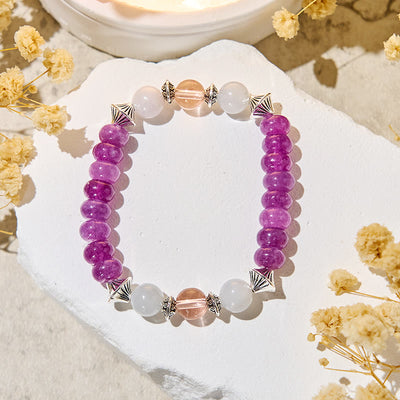Olivenorma "​​Oracle's Tide" Amethyst Stress Ease Bracelet - image 5