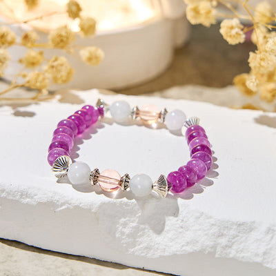 Olivenorma "​​Oracle's Tide" Amethyst Stress Ease Bracelet - image 6