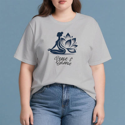 Olivenorma Peace & Balance Yoga Meditation Women T-Shirt