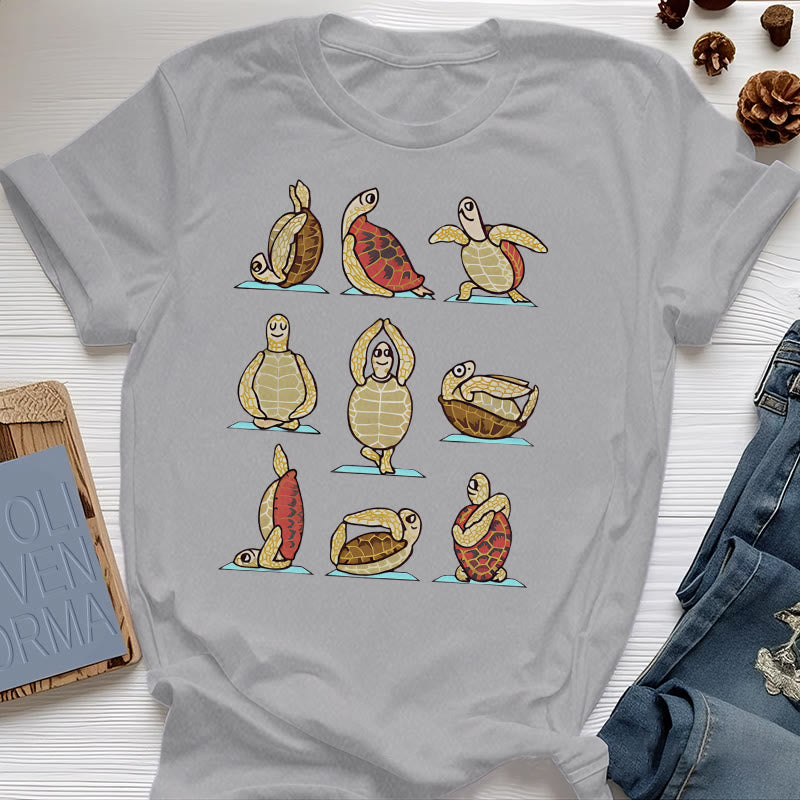 Olivenorma Yoga Turtle T-Shirt