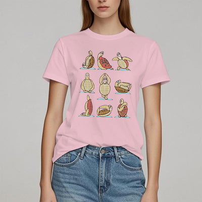 Olivenorma Yoga Turtle T-Shirt