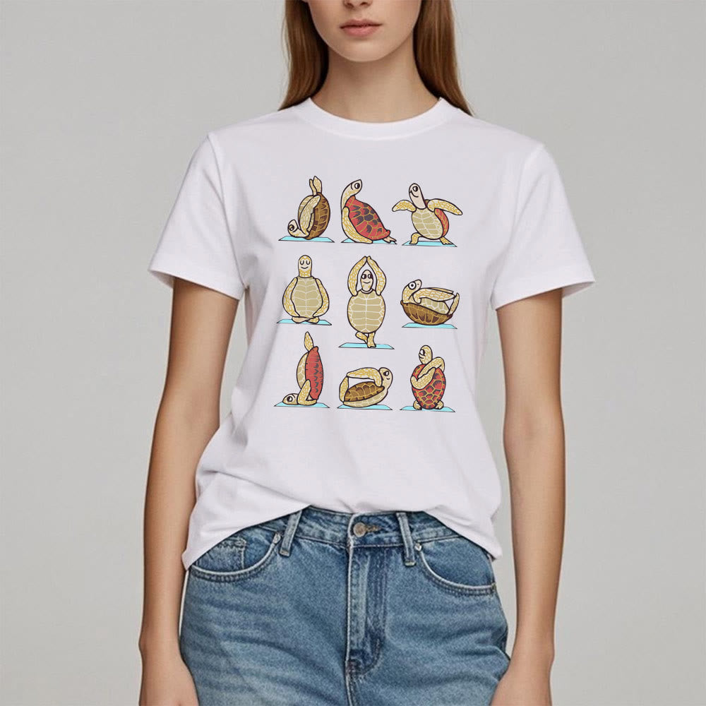 Olivenorma Yoga Turtle T-Shirt
