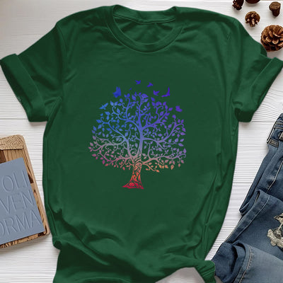 Olivenorma Logo "Tree Of Life" Printed T-shirt