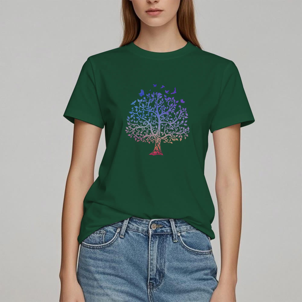 Olivenorma Logo "Tree Of Life" Printed T-shirt
