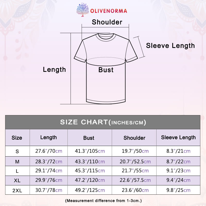 Olivenorma OM Lotus Chakra Symbol T-Shirt